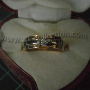 Cincin Perak 925 Exclusive Model PR002D untuk Pria / Wanita Single / Couple 